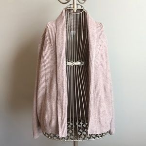 A new day cardigan rose colored NWOT